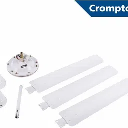 crompton Hill Briz OPAL WHITE 1200mm PACK OF 1 with 1 Year Warranty 1200 mm Ceiling Fan image 4