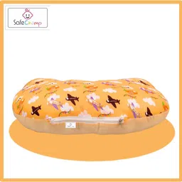 safechamp Skyler Orange Upto to 12 Months Child Breastfeeding Pillow Breastfeeding Pillow image 5