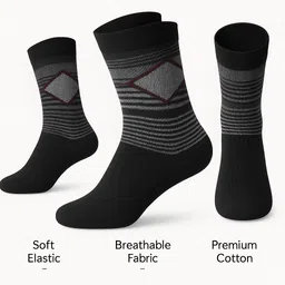 garun Men Embriodered Calf Length image 2