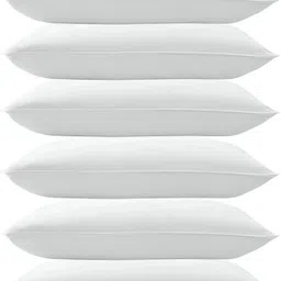 Microfibre Sleeping Pillow Pack of 6 Solid-image-44