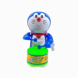 Musical Drummer Toys for Baby Kids Key-Operated Cute Drummer Rattle-image-2