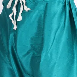 banhussain Men Pure Silk Kurta Pyjama Ethnic Jacket Set image 5