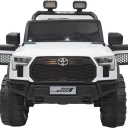 pp infinity TOYOTA 12V Electric Ride On Jeep For Kids With Remote Control, Music 1-6 Yrs Jeep Battery Operated Ride On image 2