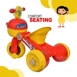 vihu New_RAMBO PREMIUM FOLDABLE TRICYCLE WITH MUSIC AND LIGHTS | ISI CERTIFIED image 4