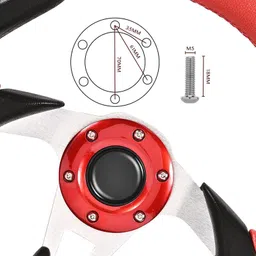 lovmoto Steering Cover For Mahindra Thar image 5
