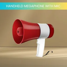 sacro King Bhopu with High Volume Speaker, Battery Backup and Recording FeatureQ493 Handheld Megaphone and Rechargeable Siren Loudspeaker With USB/Memory CardL438 Outdoor PA System-picture-14