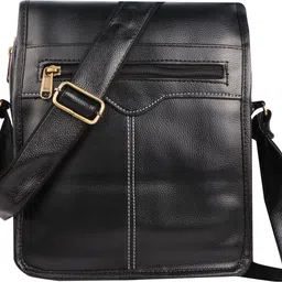 Black Men & Women Sling Bag Crossbody Sling Bag for Men & Women, Shoulder Bag for Travel, Office, College-image-2