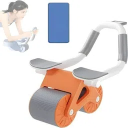 bellveen Roller with Elbow Support, Automatic Rebound Abdominal Wheel Ab Exerciser-picture-23