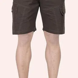 24 street Solid Men Green Casual Shorts-picture-24