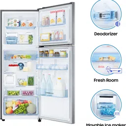 samsung 336 l Frost Free Double Door 2 Star Refrigerator image 4