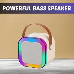 Clairbell W12 (PORTABLE WIRELESS BLUETOOTH SPEAKER) Dynamic Thunder Sound & RGB LightE29 10 W Bluetooth Laptop/Desktop Speaker-picture-15