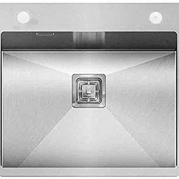 nenoware 24 x 18 x 10 Single Bowl Handmade Kitchen Sink Tap hole 24"x18"x10" Handmade Stainless Steel Single Bowl With Tap Hole Nen069 Vessel Sink image 1