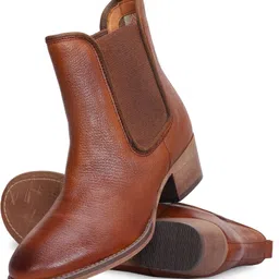 pillaa Versatile Stylish Slip-On Ankle Boots For Women image 5