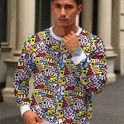 being wanted Men Full Sleeve Printed Sweatshirt-picture-12