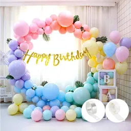 day decor Solid Golden Foil Curtains Birthday Banner Balloons With Wife Husband Mom Dad 61 Balloon-picture-12