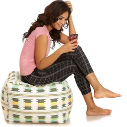 txor Large Pouffe Bean Bag Cover (Without Beans) image 5