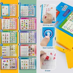 kobbet Intelligence Book for English Letters & Words Learning Book Fun Educational Toys image 4