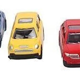 little finds Die Cast Alloy Metal Body Car Toy for Kids - Pull Back Action - Set of 5 image 3