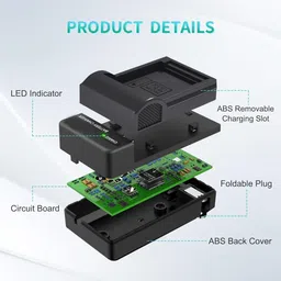 camstuff NB-13L camera battery charegr for can. 13L battery Camera Battery Charger image 5