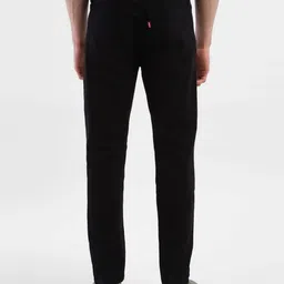 levi's Men Tapered Fit Mid Rise Black Jeans image 3
