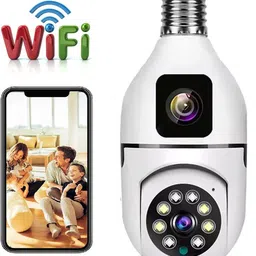 Cxoen Wireless Indoor Bulb CCTV – Smart Night Vision & Auto Tracking Security Camera-image-28