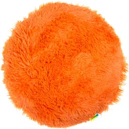 cyuteenuts Fur Pillow Round cushion Microfibre Solid Cushion Pack of 1-picture-19