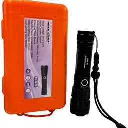 kay-joy RL-M20 LED Metal Torch | 3000mAh Battery | Type-C Fast Charging | Zoom Feature Torch image 5