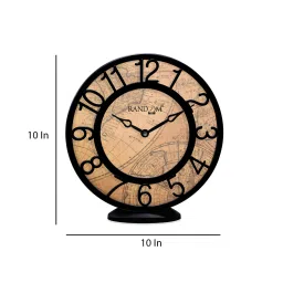 random Black Plastic Contemporary Modern Wall Clock image 4