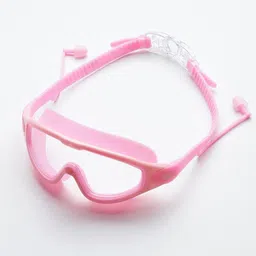 Adrenex Womens Multi-Black Colour Abstract Print Nylon Swim Suit With Goggles Printed Women Swim-dress Multicolor Swimsuit image 5