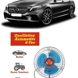 genipap Oscillating Fan 6 Inch 12V Automotive For Car/Truck/Auto rickshaw-PKN1004 Car Interior Fan-picture-36