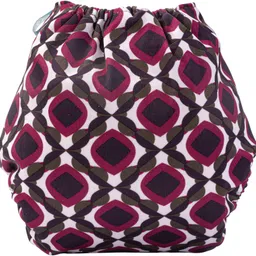 bumberry Abstract Print Reusable Pocket Adjustable Cloth Diaper With 1 Microfiber Insert For Babies (3-36 Months) image 2