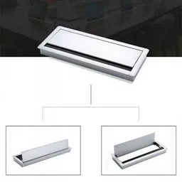techut Aluminium Soft Close Flip Top Cover /Cable manager/access flap-200mm Smart Power Strip image 2
