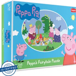 funskool Puzzles Peppa Pig Fairty Tale Puzzle Educational Board Games image 1
