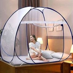 flipkart smartbuy Polyester Adults Washable FSB-MN-P-K-D-BLUE Z Mosquito Net-picture-17