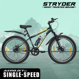 stryder Aerojet 24T Sporty Cycle - Single-Speed, Sleek Design & Strong Build | 24 T (inch) Mountain Cycle-picture-23