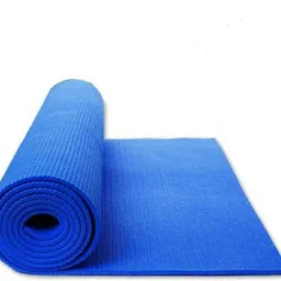 tdm fitness 4mm Premium EVA, Anti Skid, Home & Gym workout for Blue 4 mm Yoga Mat 4 mm Yoga Mat image 2