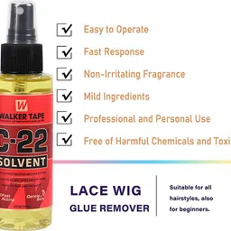 newlo Walker Tape C-22 Solvent. 118 ML Hair Accessory Set image 4