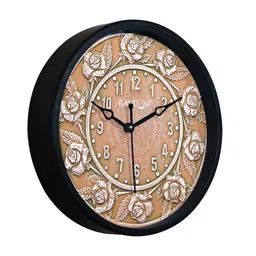 random Atlier Black Plastic Wall Clock image 4