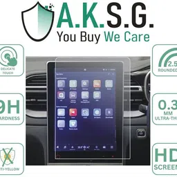 A.K.S.G. Impossible Screen Guard for MG Hector Facelift 14 Inch [2023-Running] image 2