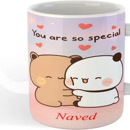 uniarawalas You Are So Special Naved Ceramic Coffee(325ml) Ceramic Coffee Mug image 2