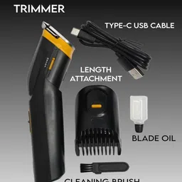 Life Creation BLACK TRIMMERAT-509 Smart Beard and Hair Trimmer for Men --280 Fully Waterproof Grooming Kit 90 min Runtime 8 Length Settings image 2