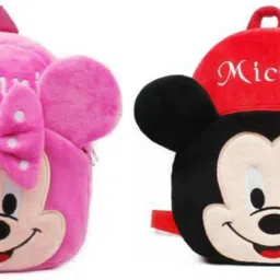 aveek Small 12 L Backpack BM-combo of 2 pink minnie,red micky_384-picture-18