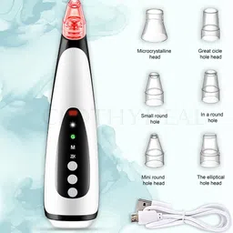 Carbon Fiber Blackhead Remover Vacuum Suction Device-image-0