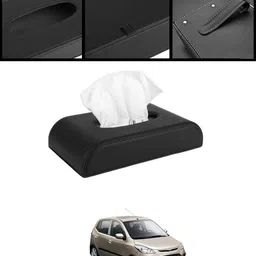 ayw Universal Black D Shape Leatherite Tissue Holder For Car/Home-142 Vehicle Tissue Dispenser-picture-13