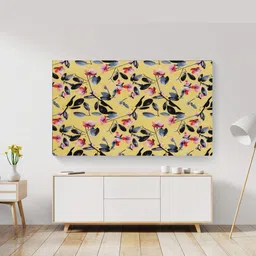 Dream Care Marigold Soft Polyester Elastic Stretchable Printed TV Screen Protector/Cover for 24 inch LED TV - LED Cover 24 Inch-picture-17