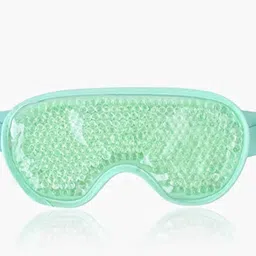 kvita luxe depot hot + cool gel bead eye mask ( LIGHT GREEN )-picture-18