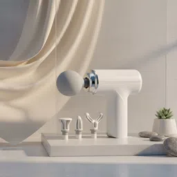 veenova Silicone head, Pain Relief, Deep Tissue Full body gun Massager image 1