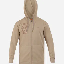 wildcraft Men Full Sleeve Printed Hooded Sweatshirt image 2