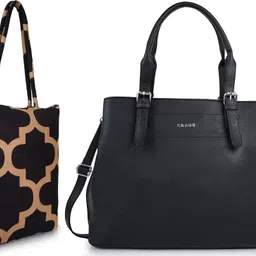 cimoni Women Black, Black Shoulder Bag image 1