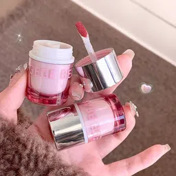 gege bear Crystal Lock Lip Frozen Long Lasting Glossy Lip Glaze Non Sticky Shine Finish image 4